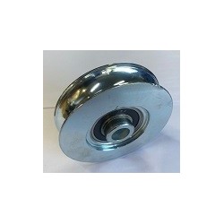 POLEA CANAL 80X20 REF 124 GALVANIZADA